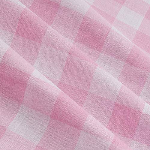 Richland Textiles Richcheck 60in Gingham Check 1in Pink Fabric By ...