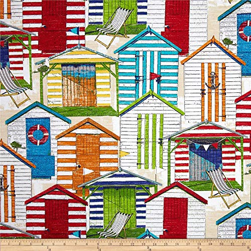 Richloom Fabrics 0333328 Richloom Solarium Outdoor Beach Huts Caba...