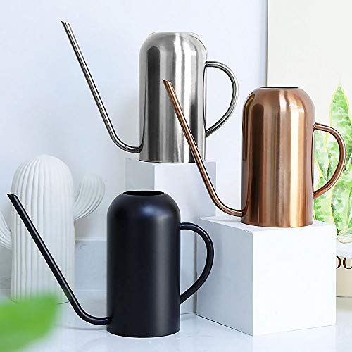 Ridering Stainless Steel Watering Can,53Oz/1.5ML Resistant Scratch...