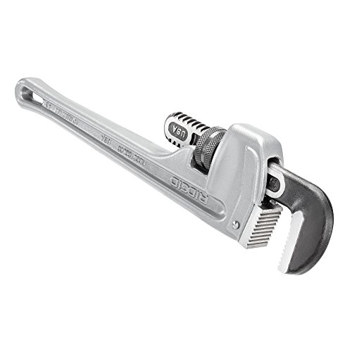 RIDGID 31095 Model 814 Aluminum Straight Pipe Wrench, 14-inch Plum...