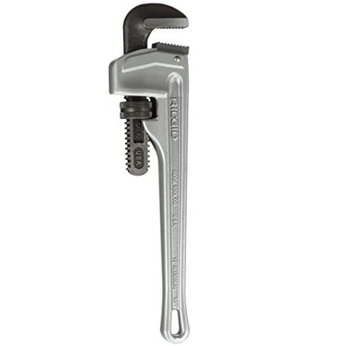 RIDGID 31095 Model 814 Aluminum Straight Pipe Wrench, 14-inch Plum...