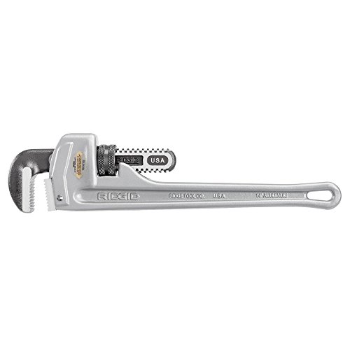 RIDGID 31095 Model 814 Aluminum Straight Pipe Wrench, 14-inch Plum...