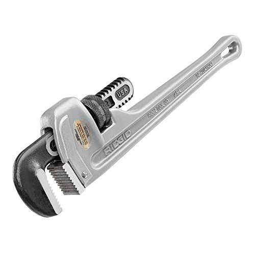 RIDGID 31095 Model 814 Aluminum Straight Pipe Wrench, 14-inch Plum...