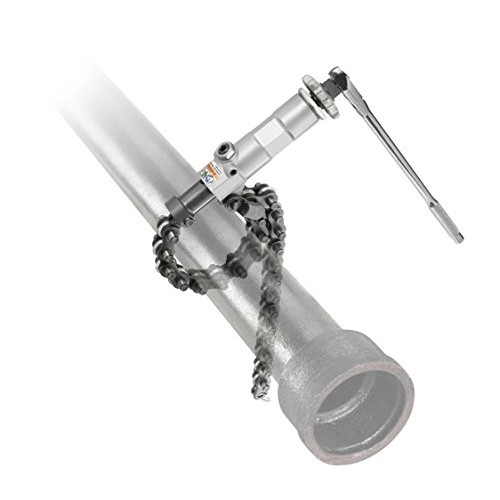 RIDGID 42878 Model 238-P Powered Soil Pipe Cutter, 8-inch Chain Pi...