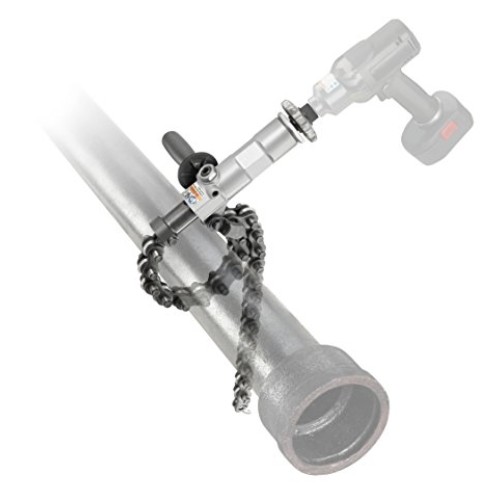 RIDGID 42878 Model 238-P Powered Soil Pipe Cutter, 8-inch Chain Pi...