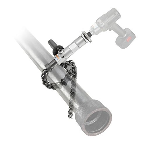 RIDGID 42878 Model 238-P Powered Soil Pipe Cutter, 8-inch Chain Pi...