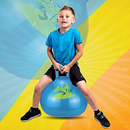 RIGMA Hopper Ball - Bouncy Ball with Handle - Air Pump Included - ...