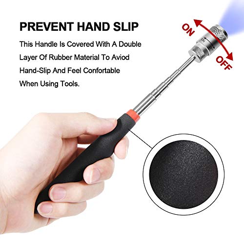 Magnetic Pick-up Tool, 5pcs Telescoping Magnetic Pickup Tool, Incl...