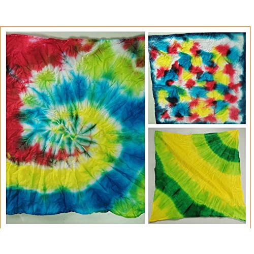 Tie Fabric Dye Kit, Vibrant 5 Colors Custom Tie-Dye Tie Dye DIY Ki...