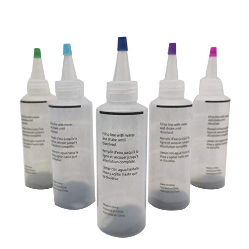 Tie Fabric Dye Kit, Vibrant 5 Colors Custom Tie-Dye Tie Dye DIY Ki...