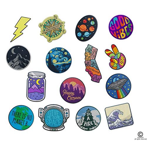 The Carefree Bee - Large Assorted Set of 15 Aesthetic and Cool Out...
