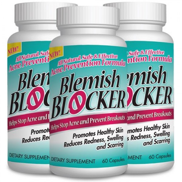 Blemish Blocker, A Vitamin Formulated to Promote Clear Radiant Hea...