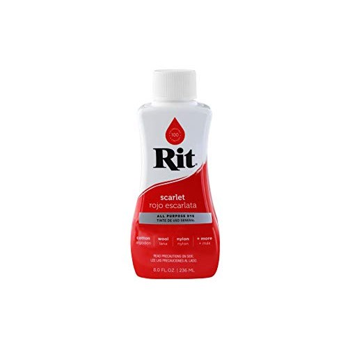 Rit 88050 8 Oz Scarlet Liquid Dye