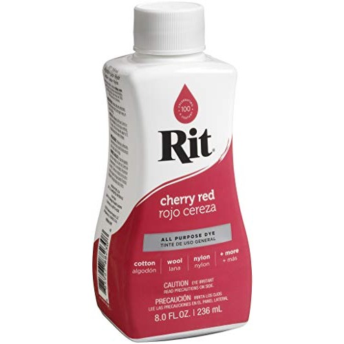 Rit 88230 8 Oz Cherry Red Liquid Dye