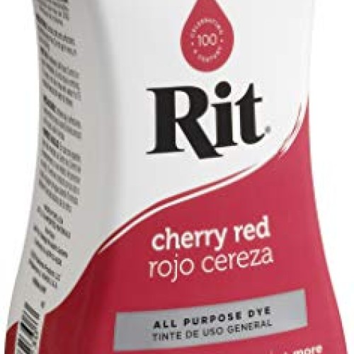 Rit 88230 8 Oz Cherry Red Liquid Dye