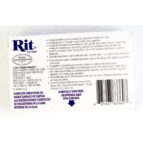 Rit Dye Powder Dye, 1-1/8 oz, Denim Blue, 3-Pack