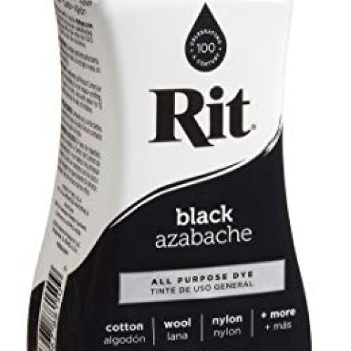 Rit Dye Purpose Liquid Dye, Black