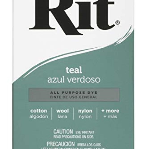 Rit Dye, Teal Rit All-Purpose Powder Dye, 1-1/8 oz