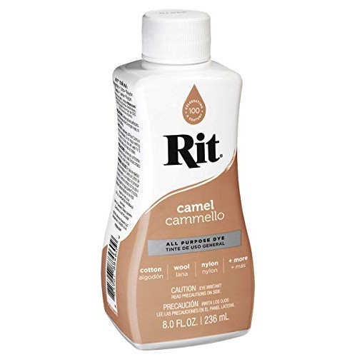 Liquid Dye, 8 Ounce Camel