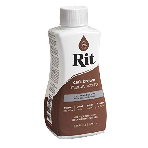Rit All-Purpose Liquid Dye, Dark Brown