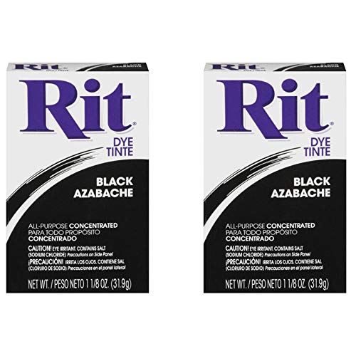 Rit All-Purpose Powder Dye, Black 2 pack