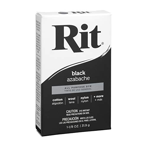 Rit, Black Purpose Powder Dye, 1-1/8 oz
