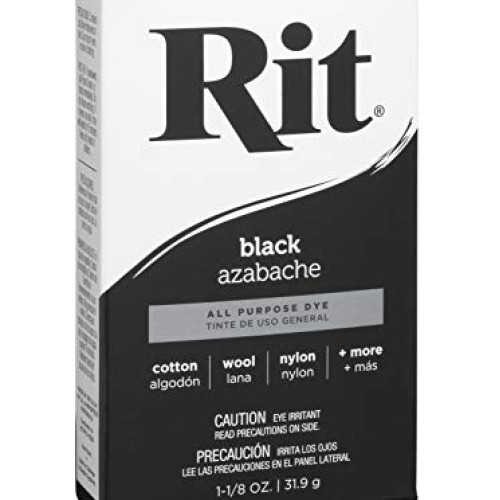 Rit, Black Purpose Powder Dye, 1-1/8 oz