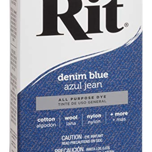 Rit, Denim Blue Purpose Powder Dye, 1-1/8 oz