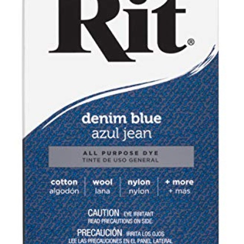 Rit, Denim Blue Purpose Powder Dye, 1-1/8 oz