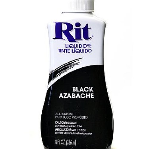 Rit Dyes black liquid 8 oz. bottle PACK OF 4