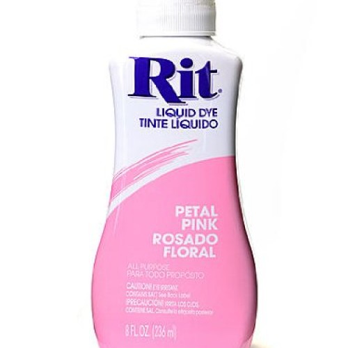 Rit Dyes Petal Pink Liquid 8 oz. Bottle Pack of 4