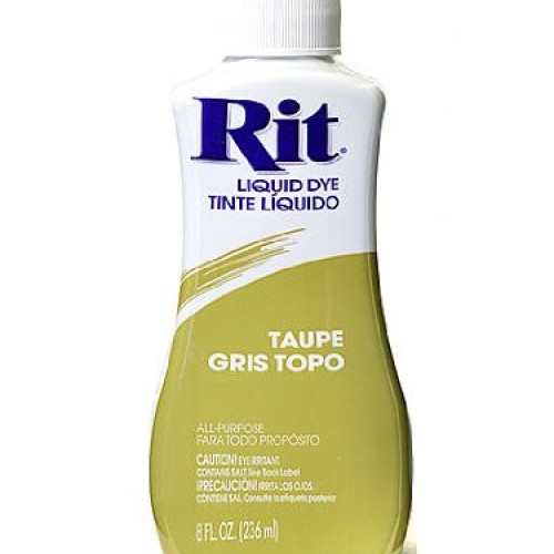 Rit Dyes taupe liquid 8 oz. bottle PACK OF 4