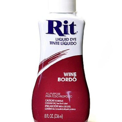 Rit Dyes wine liquid 8 oz. bottle PACK OF 4