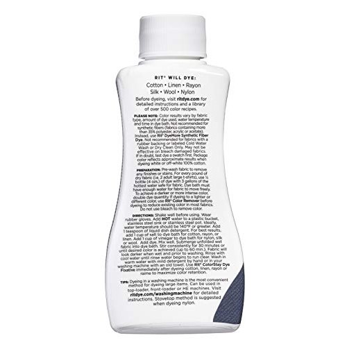 Rit Purpose Liquid Dye, 1-Pack, Denim Blue