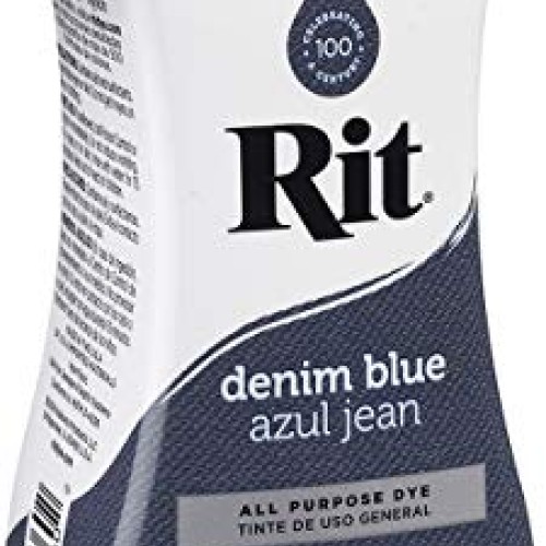 Rit Purpose Liquid Dye, 1-Pack, Denim Blue