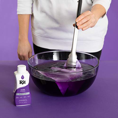 Rit Purpose Liquid Dye, 1-Pack, Purple, 8 Fl Oz