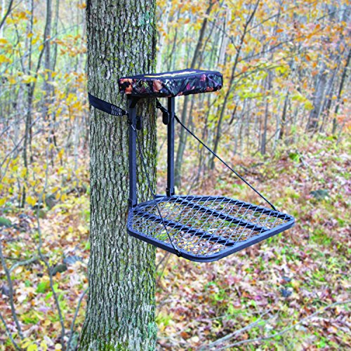 Rivers Edge RE555 Big Foot Regular Hang-On Stand,Black