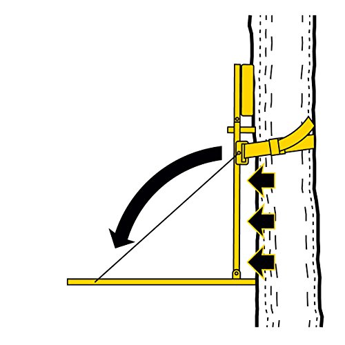 Rivers Edge RE557 Big Foot Lite Foot Hang-On Tree Stand, 28” x 2...