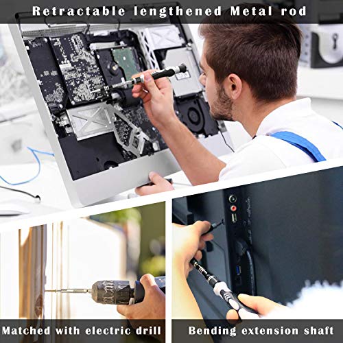 188 in 1 Mini Precision Screwdriver Set,Magnetic Screwdriver Bits ...