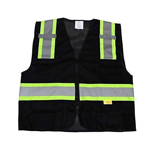 RK Safety 9813 Two Tone High Visibility Safety Vest with Reflectiv...