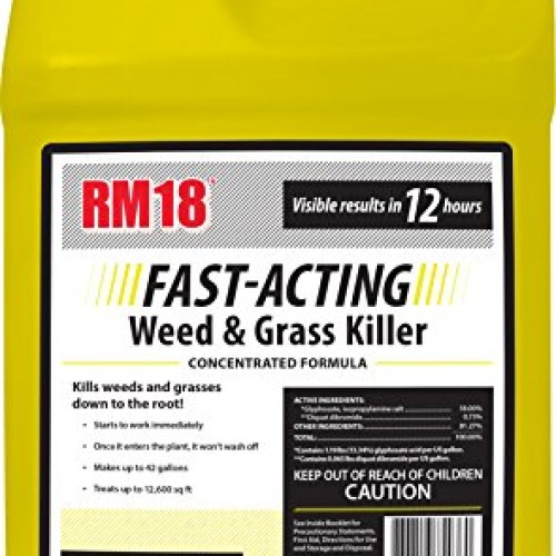 RM18 Fast-Acting Weed & Grass Killer Herbicide, 1-gallon