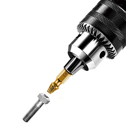 Stripped Screw Extractor Set and Damaged Screw Extractor Kit, Easy...
