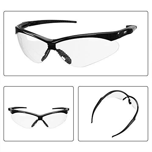 ROAR Clear Premium Safety Glasses 6 pairs per box Eyewear Protecti...