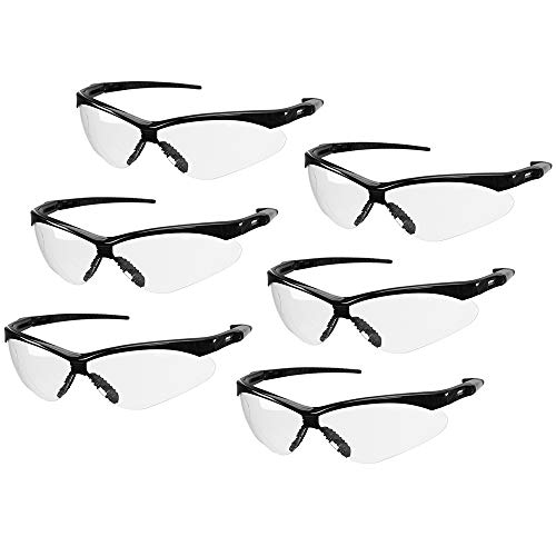 ROAR Clear Premium Safety Glasses 6 pairs per box Eyewear Protecti...