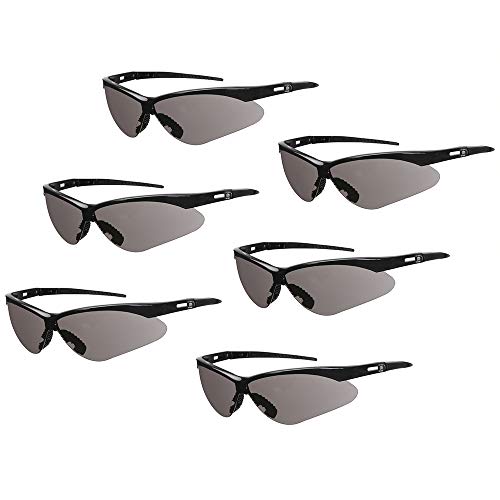 ROAR Smoke Premium Safety Glasses 6 pairs per box Eyewear Protecti...