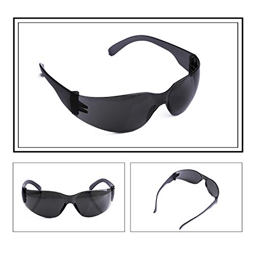 ROAR Smoke Safety Glasses 12 pairs per box Eyewear Protective Glas...