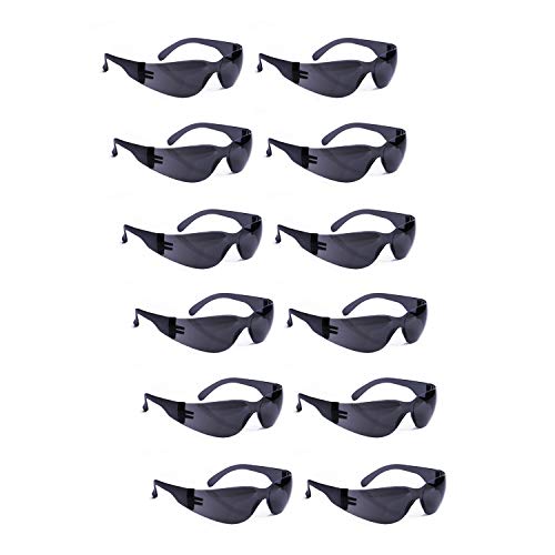 ROAR Smoke Safety Glasses 12 pairs per box Eyewear Protective Glas...