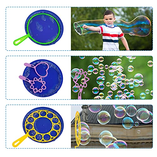 Roberly Big Bubble Wands Set with Bubble Solution , Large 10.8 Bu...