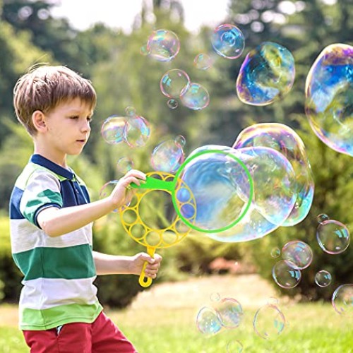 Roberly Big Bubble Wands Set with Bubble Solution , Large 10.8 Bu...