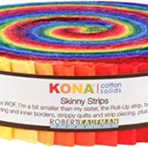 Studio RK Kona Cotton Solids Classic Skinny Strips Robert Kaufman ...